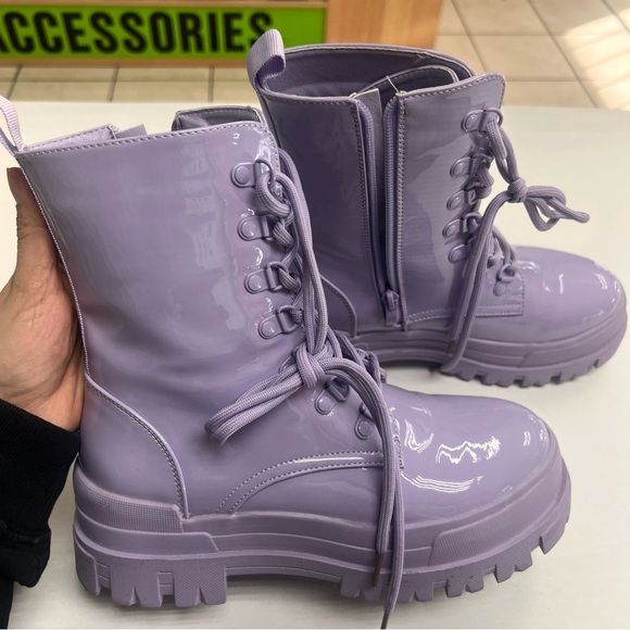 Penelope Combat Boots - Picture 10 of 16